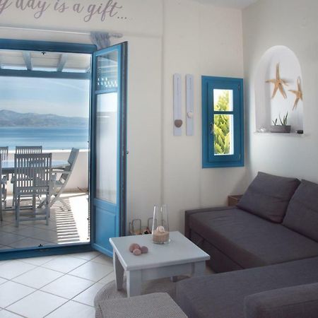 Just Blue With Amazing Sea Views In Piso Livadi Villa Екстериор снимка