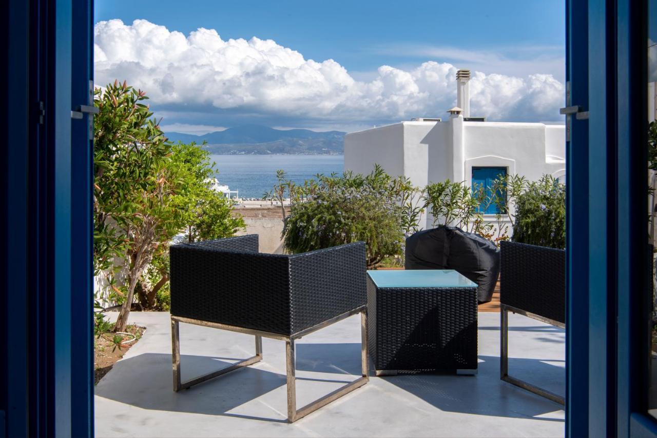 Just Blue With Amazing Sea Views In Piso Livadi Villa Екстериор снимка
