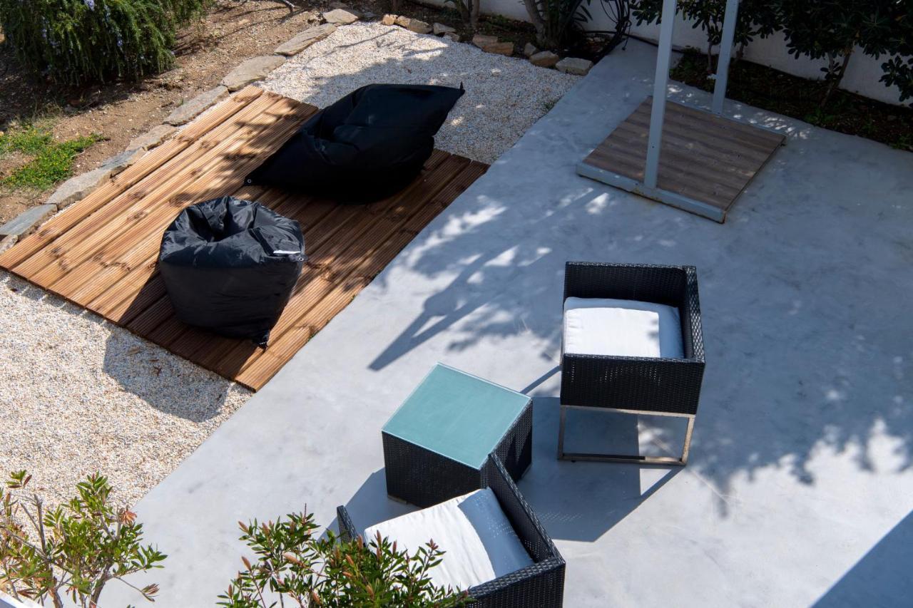 Just Blue With Amazing Sea Views In Piso Livadi Villa Екстериор снимка