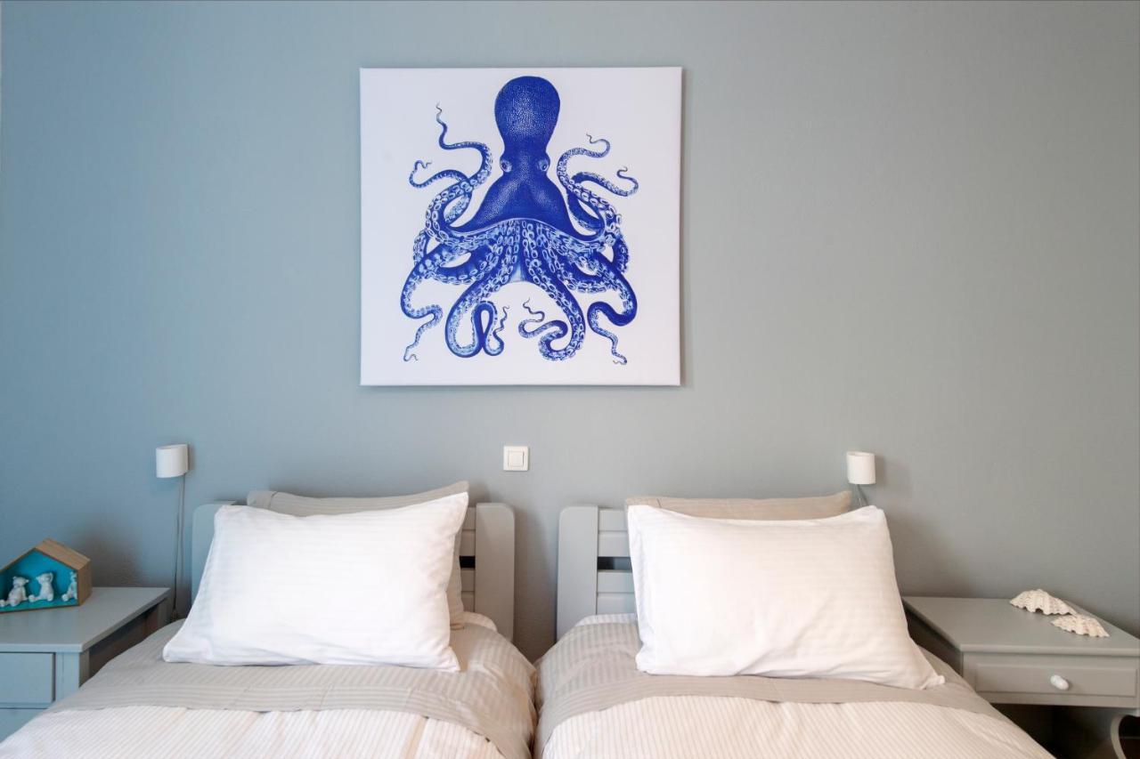 Just Blue With Amazing Sea Views In Piso Livadi Villa Екстериор снимка