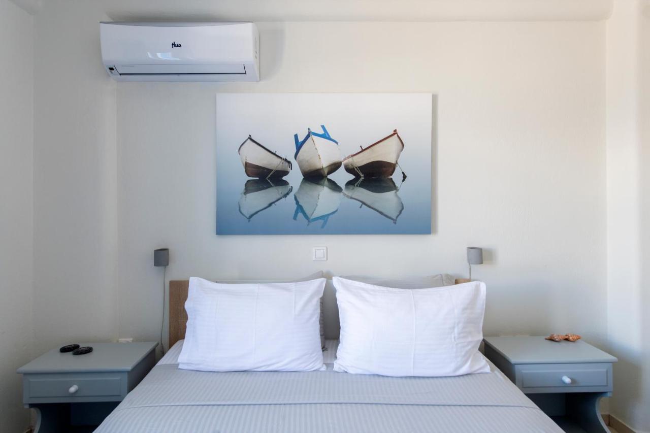 Just Blue With Amazing Sea Views In Piso Livadi Villa Екстериор снимка