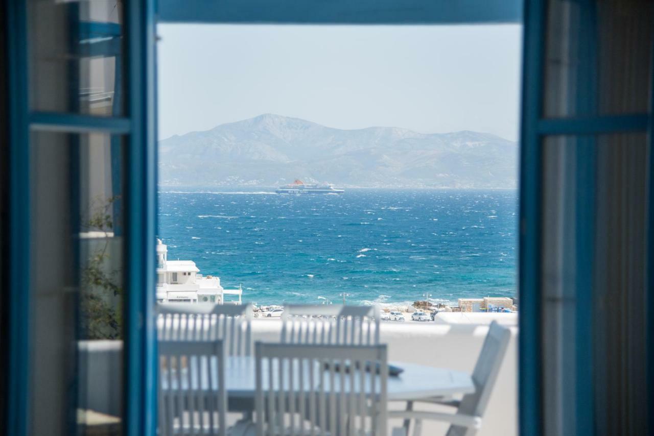 Just Blue With Amazing Sea Views In Piso Livadi Villa Екстериор снимка