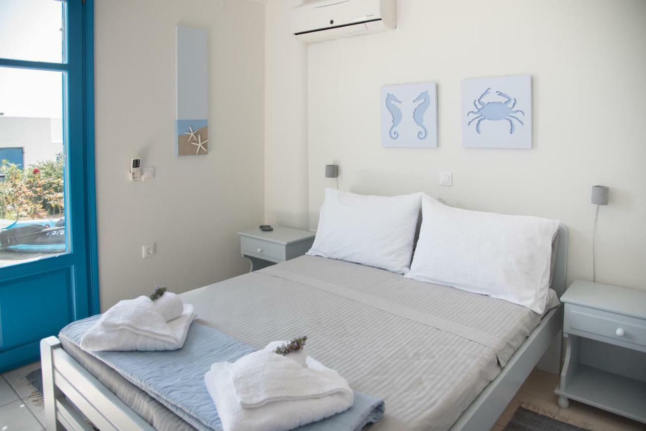 Just Blue With Amazing Sea Views In Piso Livadi Villa Екстериор снимка